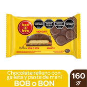 Chocolate Tableta Rellena Bon o Bon 160 gr