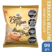 Caramelos Butter Cream Leche Butter Toffes 99 gr