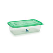 Recipiente Plastico Hermetico Rectangular 400 cc Bari Crom