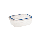 Recipiente Plastico Hermetico Rectangular 350ml New Clipper Crom