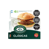 Hamburguesa de Carne Unión Ganadera 83 gr 4U