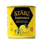 Aceitunas Rellenas con Limon Stabz 200 gr