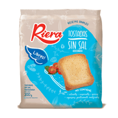 Tostada Clasica sin Sal 0% Trans Riera 200 gr