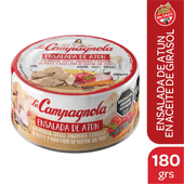 Ensalada de Atun Roja sin TACC La Campagnola 180 gr