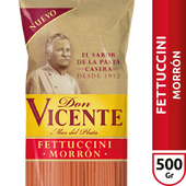 Fideos Fettuccini de Morron Don Vicente 500 gr