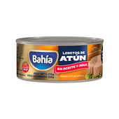 Atun en Lomitos en Aceite Bajo Sodio Bahia 170 gr