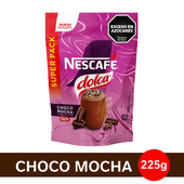 Cafe Choco Moka Mix Nescafe Dolca Doy Pack 225 gr