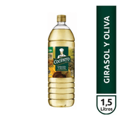 Aceite Blend Oliva Girasol Cocinero 1,5 lt ecobotella