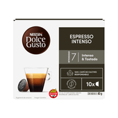 Cafe en Capsulas Espresso Intense Nescafe Dolce Gusto 80 gr 10 cap