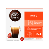 Cafe en Capsulas Lungo Nescafe Dolce Gusto 70 gr 10 cap