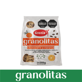 Galletitas Chocolate y Naranja Granolitas Granix 350 gr