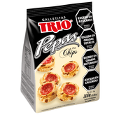Galletitas Pepas con Chips Trio 300 gr