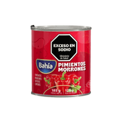 Morrones Enteros Bahia 185 gr