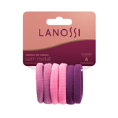 Elasticos para Pelo Lila Lanossi 6 un
