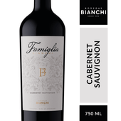 Vino Cabernet Sauvignon Famiglia Bianchi 750 cc