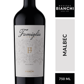 Vino Malbec Famiglia Bianchi 750 cc