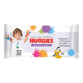 Toallas Humedas Manos y Caritas Huggies 32u