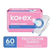 Protectores Diarios Cuidado Diario Kotex 60u