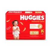 Pañal Natural Care XXG Jumbo Huggies 30u