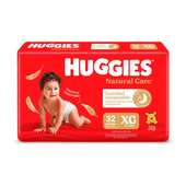 Pañales Natural Care XG Jumbo Huggies 32u