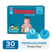 Pañal Protect Plus P Huggies 30u