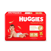 Pañal Natural Care M Jumbo Huggies 48u