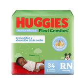 Pañales Flexi Comfort Recien Nacido Huggies 34u