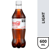 Gaseosa Light Coca Cola 600 cc