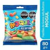 Gomitas Jelly Buttons Mogul 80 gr