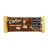 Tableta Chocolate Leche con Avellanas Cofler 140 gr