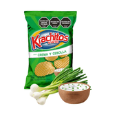 Papas Fritas sabor Crema y Cebolla Krach-itos 55 gr