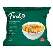 Durazno Cubeteado Congelado Fresh 1 kg