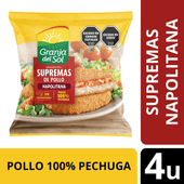 Suprema Napolitana Rebozada Granja del Sol 400 gr 4U