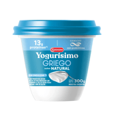 Yogur Estilo Griego Natural sin Azucar Big Pots Yogurisimo 300 gr