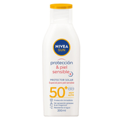 Protector Solar Protect y Piel Sensible Nivea 200 ml