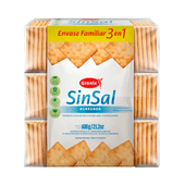 Galletitas sin Sal Granix 600 gr 3 un