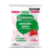 Yogur Descremado Clasico Nutricion Activa Frutilla La Serenisima 900 gr
