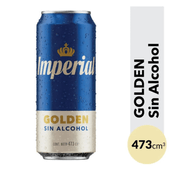 Cerveza Golden Cero Alcohol Imperial 473 cc