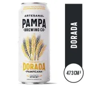 Cerveza Dorada Pampeana Pampa Brewing 473 cc