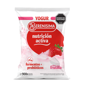 Yogur Bebible Entero Nutricion Activa Frutilla La Serenisima 900 gr