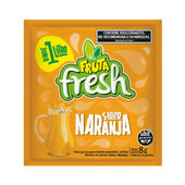 Jugo en Polvo Naranja Fruta Fresh 8 gr