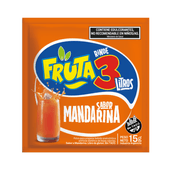 Jugo en Polvo Mandarina Fruta 3 15 gr