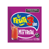 Jugo en Polvo Mix Frutal Fruta 3 15 gr