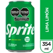 Gaseosa Sprite Lata 354 cc