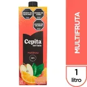 Jugo Multifruta con Zinc Cepita 1 lt