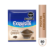 Postre Chocolate con 6 Vitaminas y Zinc Exquisita 80 gr