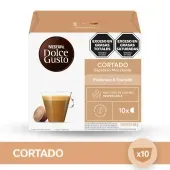 Cafe en Capsula Cortado Espresso Macchiato Nescafe Dolce Gusto 63 gr 10