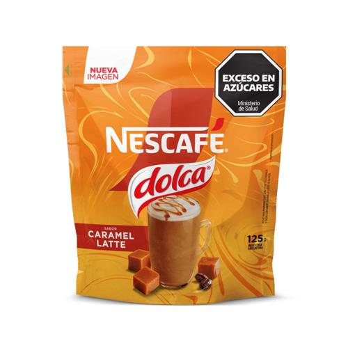 Cafe Caramel Mix Nescafe Dolca Doy Pack 125 gr