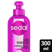 Crema para Peinar Liso Perfecto Sedal 300 cc